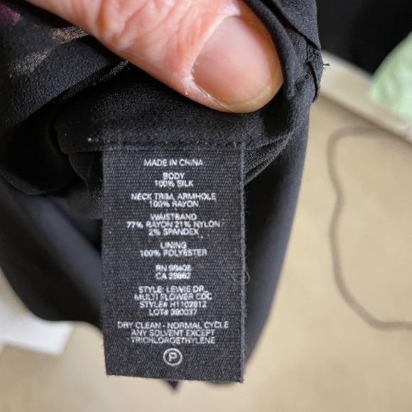 Theory Lewie Sleeveless Floral Dress, Size M - Picture 9 of 9